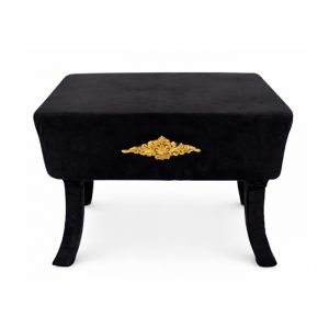 Puff com P�s Black Gold