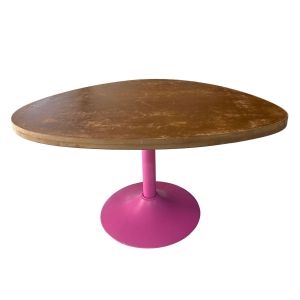 Mesa Orgnica Pink Tampo Amadeirado