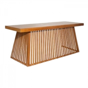 Mesa Ripada Retangular