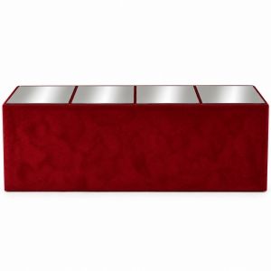 BAR ENVELOPADO ESPELHO- VERMELHO 