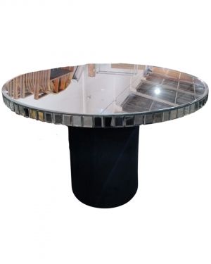 Mesa espelhada p tamborete