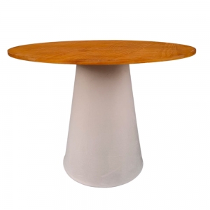 Mesa Flora Cristina - Bege