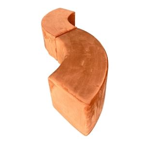 Puff Flor de Angelina Caramelo