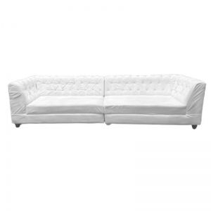 Sof Branco Capiton 3 Metros