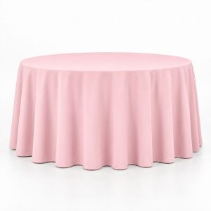 TOALHA DE MESA - ROSA 