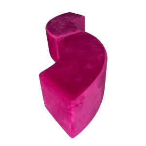 Puff Flor de Angelina Pink