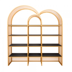 Estante Arcos Gold Black