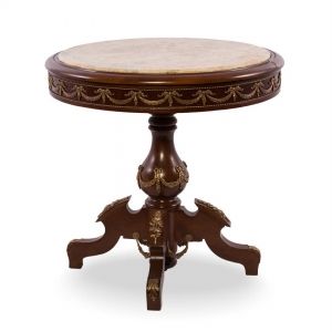 MESA LUIS XV COM TAMPO M�RMARE 