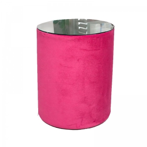 Mesa Tamborete com Espelho - Pink
