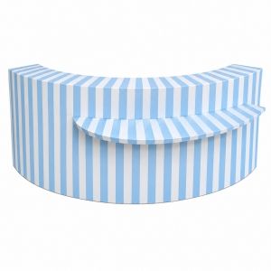 Modulo Ge�rgia Envelopado - Azul Listrada 