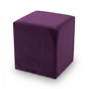  PUFF QUADRADO - ROXO