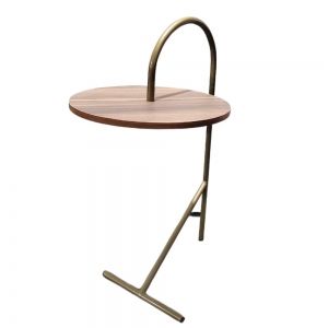 Mesa Apoio Elegance - Dourada