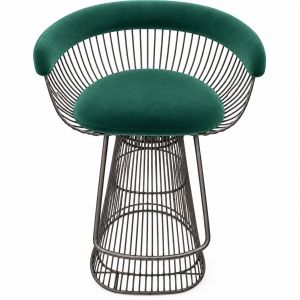BANQUETA PLATNER VERDE CHANTAL