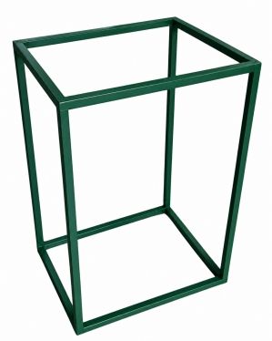 PE FERRO RETANGULAR- VERDE CHANTAL