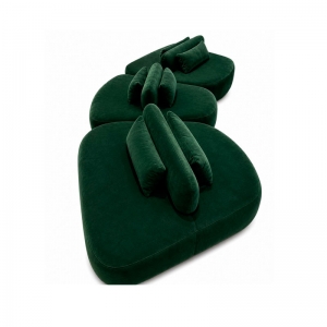 Sof� Luiza 3 Modulos Verde