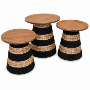 MESA CENTRO TRIO SISAL 