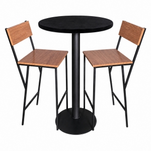 Conjunto Bistro Front Preto