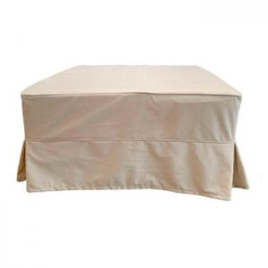 Puff Quadrado com Saia