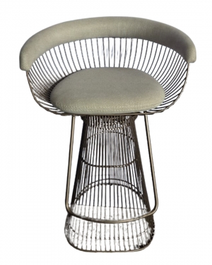 Banqueta Platner Linho