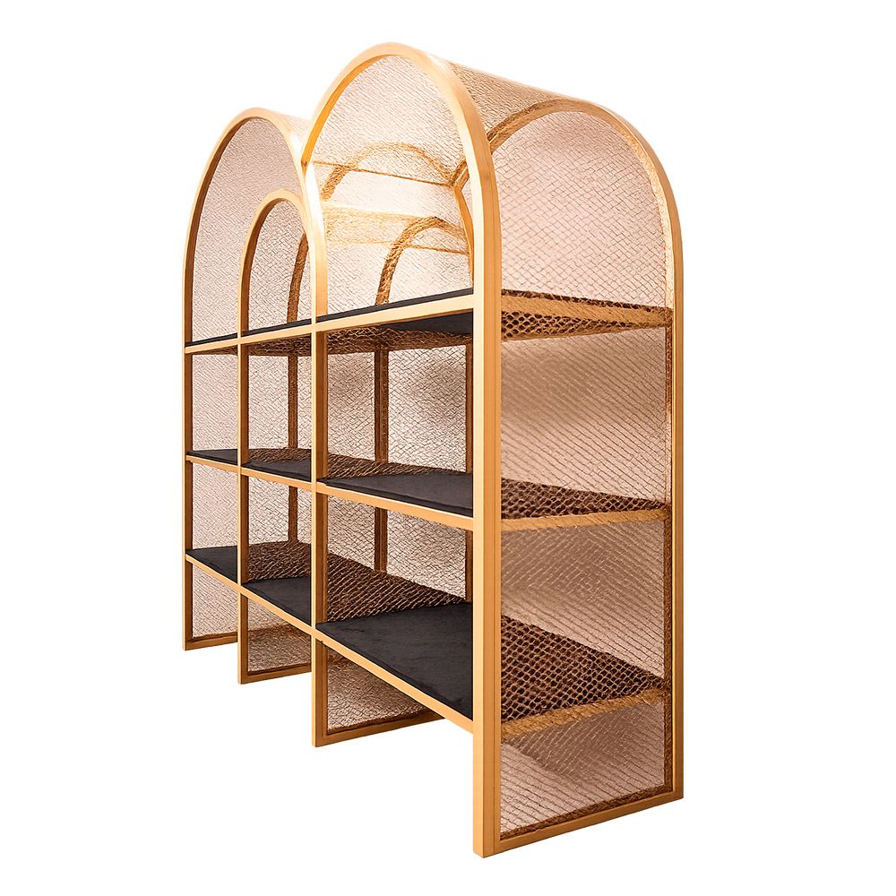 Estante Arcos Gold Black