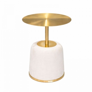 Mesa de Apoio Nude Gold