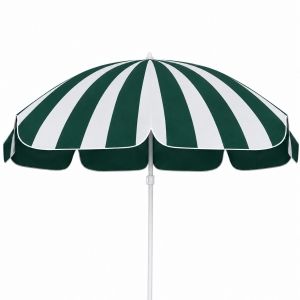 OMBRELONE B�RBARA- VERDE E BRANCO