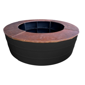 Conjunto Bar Silvia Preto com Tampo Amadeirado