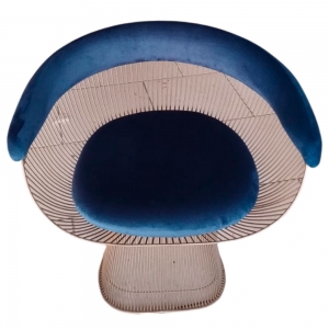 Poltrona Platner Azul